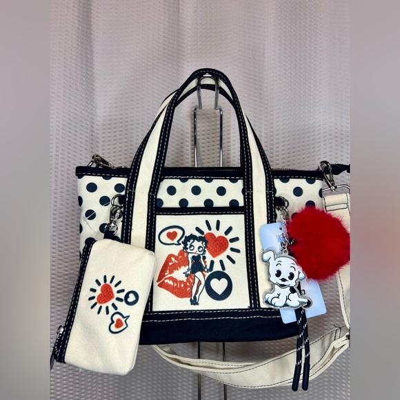 T.J.Maxx Handbags - Betty Boop Mini Tote Bag!!